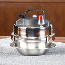 Portable mini  0.8L ss304 stainless steel  mini pressure cooker suitable for doing bibimbap amazon